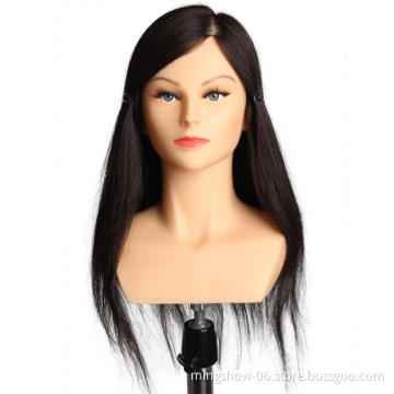 Top quality female doll head carving, mannequins female head with shoulder